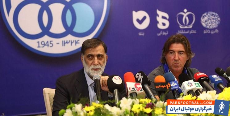 مصطفی آجورلو از اردوی استقلال در ترکیه بازدید کرد