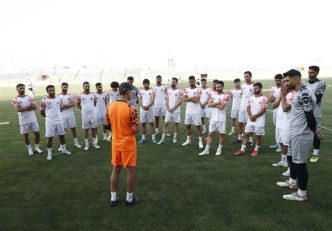 حضور پیشکسوتان پرسپولیس در نخستین تمرین پیش فصل ؛ علی پروین، فرشاد پیوس، مایلی کهن، خوردبین و پنجعلی