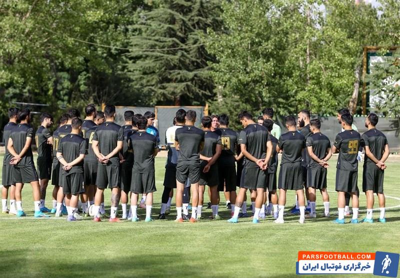 اولین تمرین استقلال برای فصل جدید