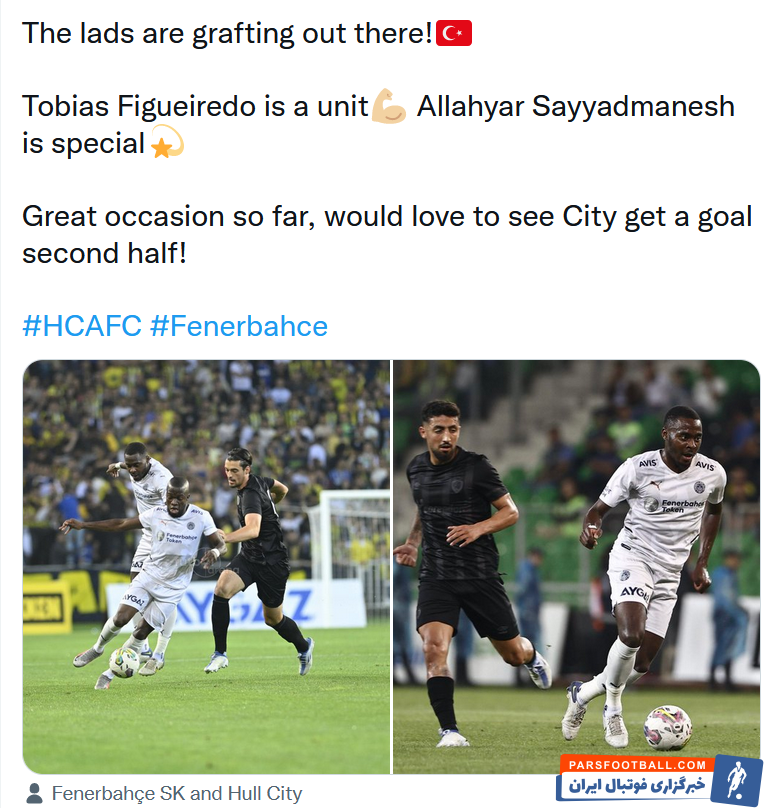 اللهیار صیادمنش در بازی شب گذشته عملکرد خوبی از خود نشان داد