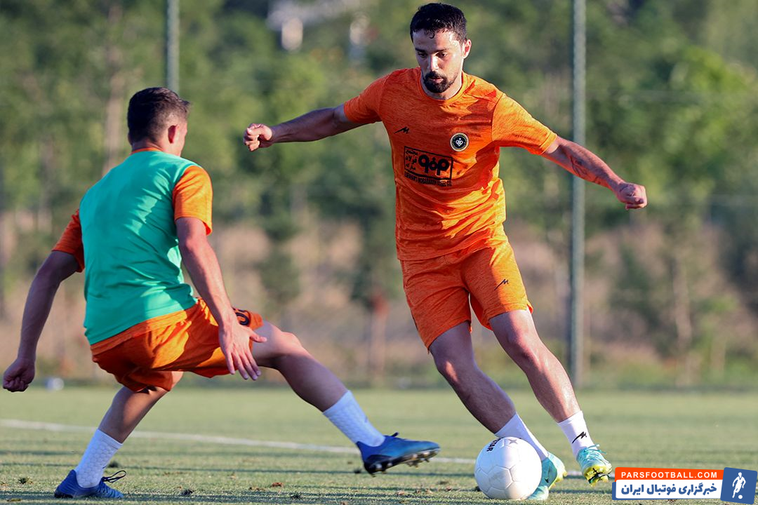 رونمایی از چهره جدید امیدنورافکن در اردوی ترکیه سپاهان