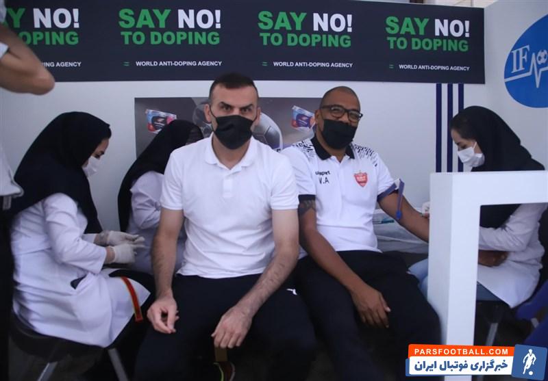 پرسپولیس , بازیکنان و کادفنی سرخ ها در ایفمارک حضور یافتند