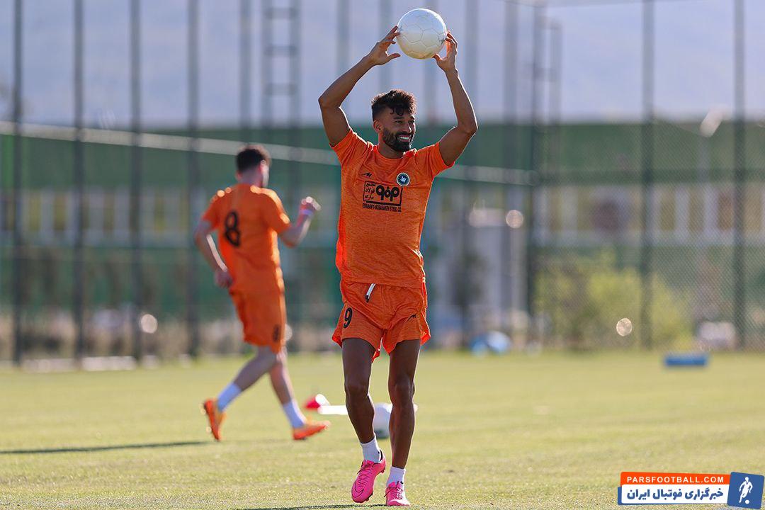 رامین رضاییان در اردوی سپاهان