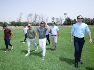 بازدید ساپینتو و دستیارانش از امکانات باشگاه استقلال