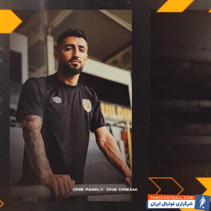 امضای قرارداد دائمی و 4 ساله اللهیار صیادمنش با هال سیتی انگلیس