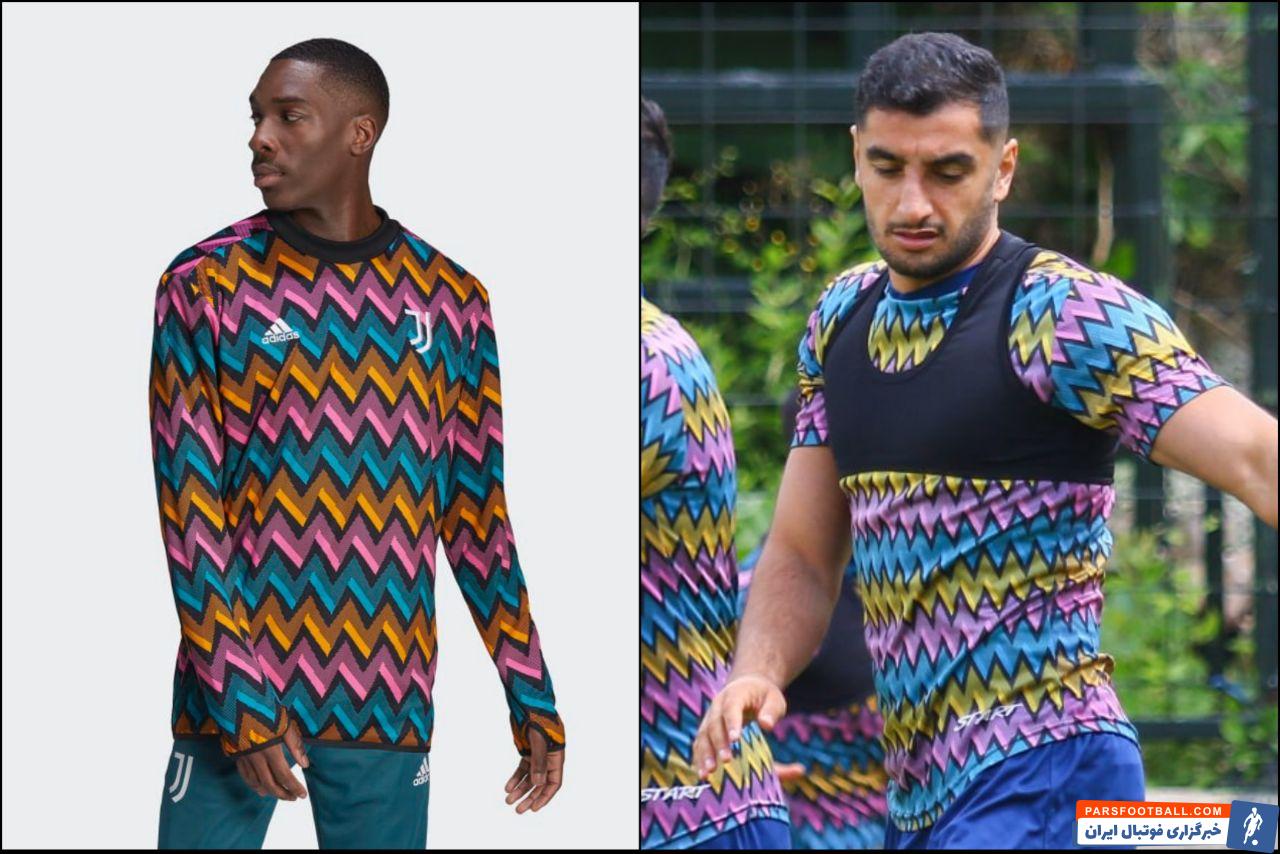 تراکتور ؛ شباهت کیت تراکتور به کیت باشگاه یوونتوس 