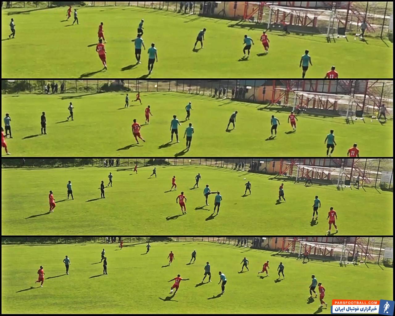 واسعی ؛ گل 30 متری سعید واسعی در دیدار دوستانه تراکتور