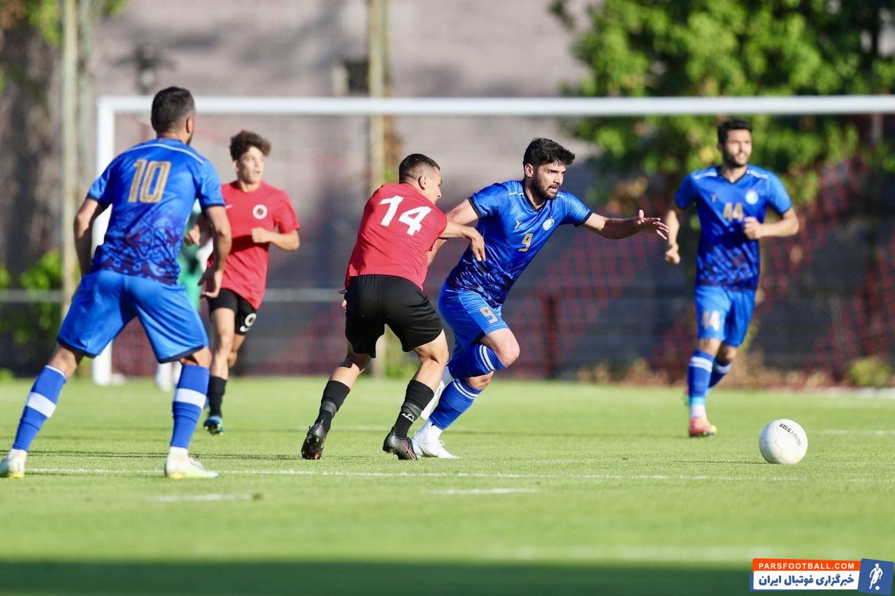 رونمایی از استقلال ساپینتو در بازی دوستانه با گنچلربیر ترکیه ؛ روزی که دستاورد آبی ها یک تساوی بدون گل بود