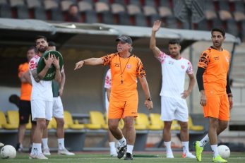 په په لوسادا میدان دار اصلی اولین تمرین پرسپولیس برای فصل جدید