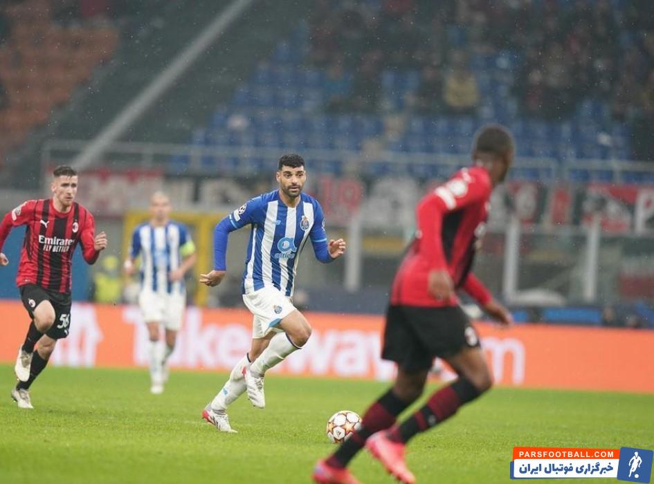 وب سایت پرتغالی مرکادو آزول : میلان همچنان از نزدیک مهدی طارمی مهاجم پورتو را دنبال می کند