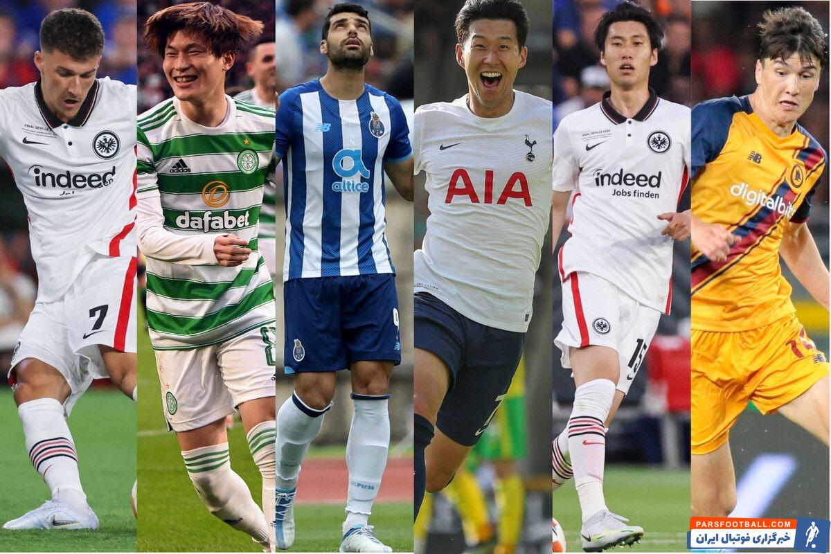 طارمی درمیان شش لژیونر تأثیرگذار آسیایی در اروپا به انتخاب AFC