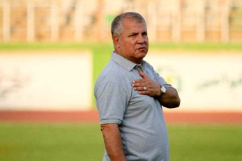 علی پروین در تمرین پرسپولیس