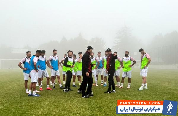 گزارش تمرین تراکتور در هوای مه آلود گرین پارک ؛ اضافه شدن بازیکنان جوان به اردوی تیم و رضایت بردیف از تلاش شاگردانش 