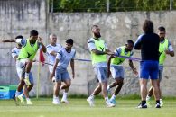 تمرین 27 تیر استقلال : شادابی بازیکنان در تمرینات مربی پرتغالی آبی ها