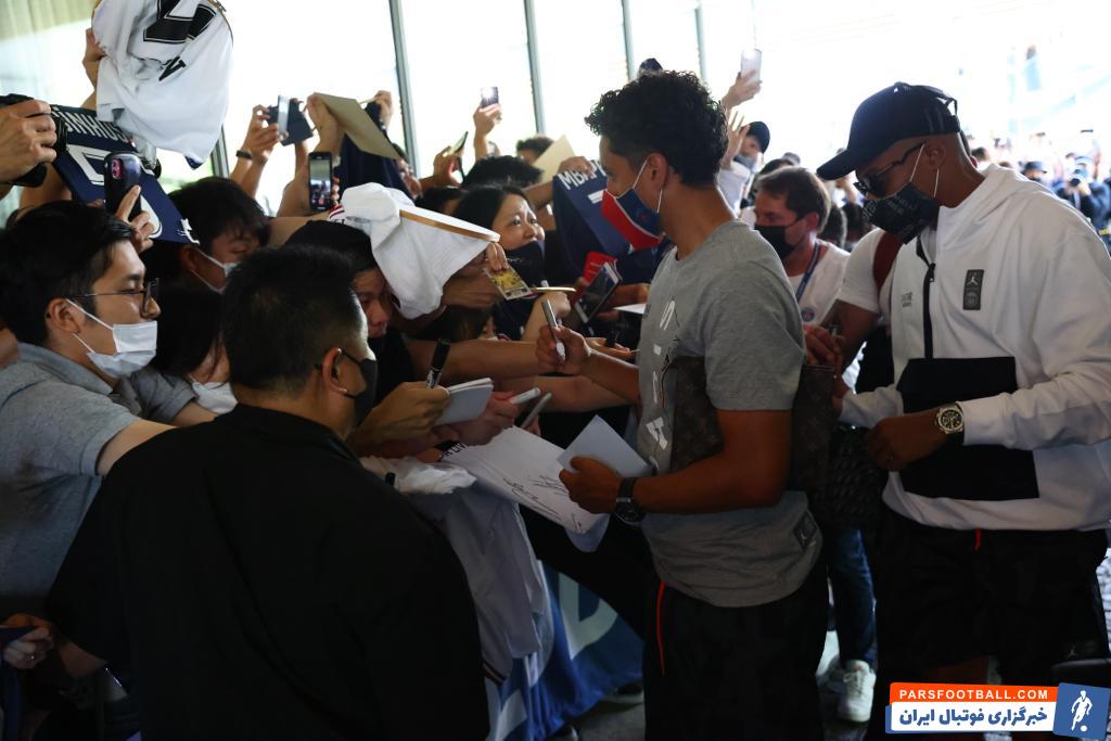 پاری سن ژرمن ؛ حضور پاری سن ژرمن در ژاپن برای آغاز تور پیش فصل