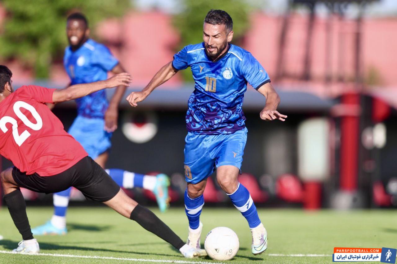 رونمایی از استقلال ساپینتو در بازی دوستانه با گنچلربیر ترکیه ؛ روزی که دستاورد آبی ها یک تساوی بدون گل بود