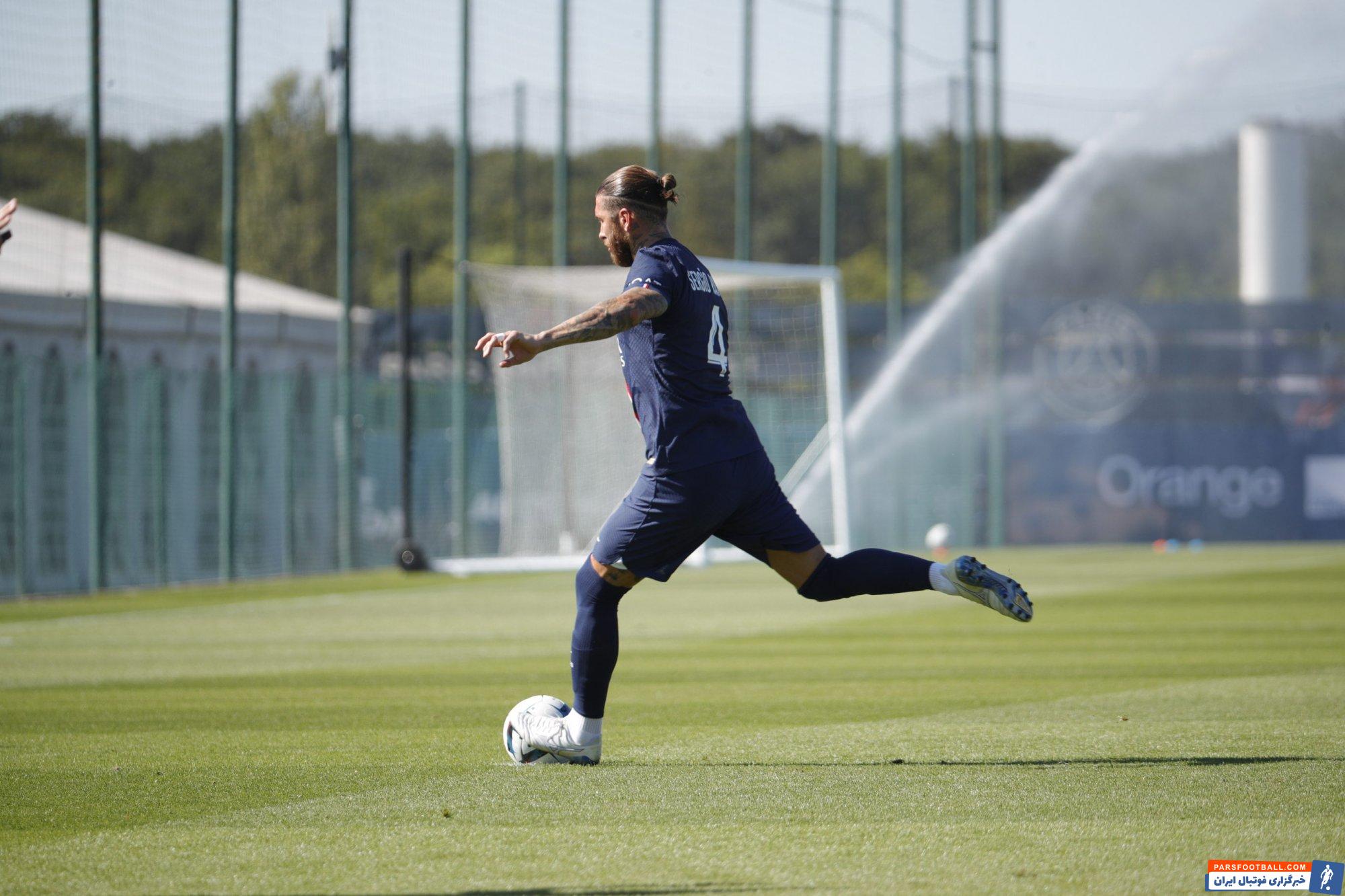 پاری سن ژرمن ؛ گلزنی راموس برای پاری سن ژرمن در دیدار دوستانه برابر کوویلی