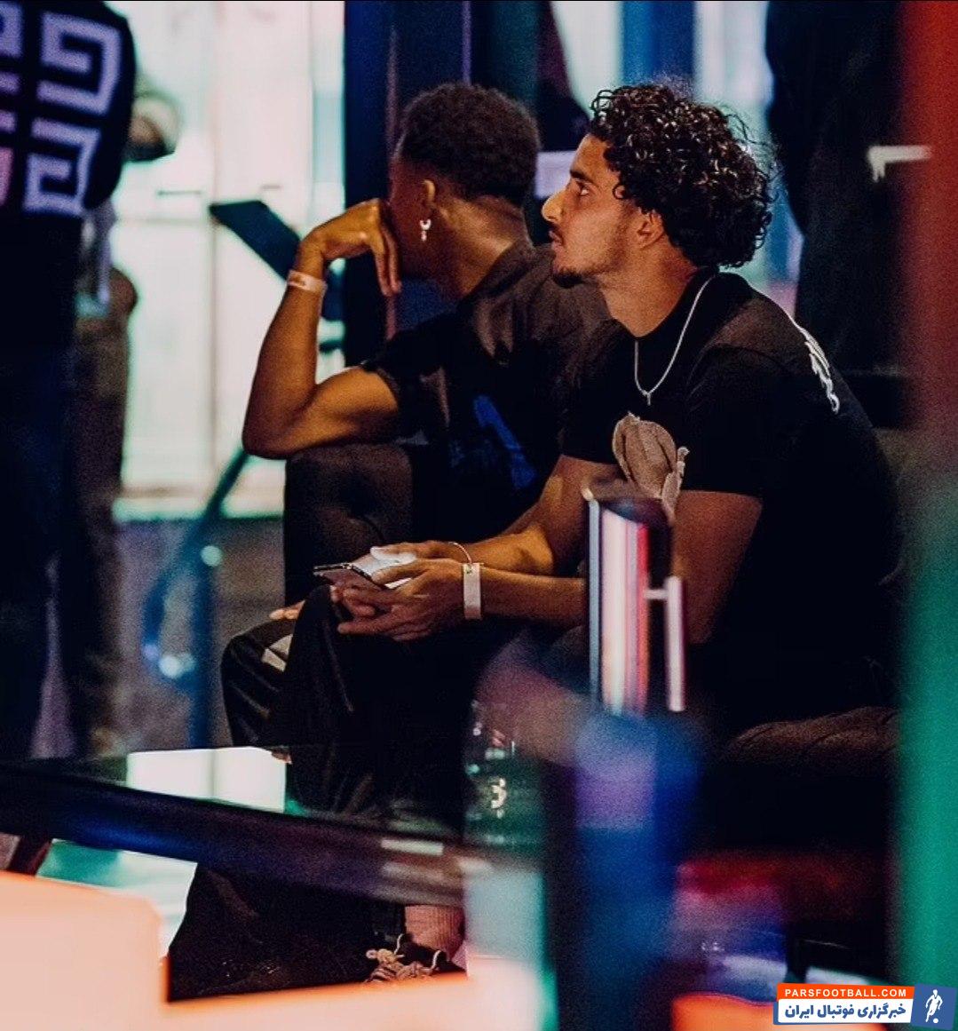 یونایتد ؛ حضور بازیکنان یونایتد در میهمانی 