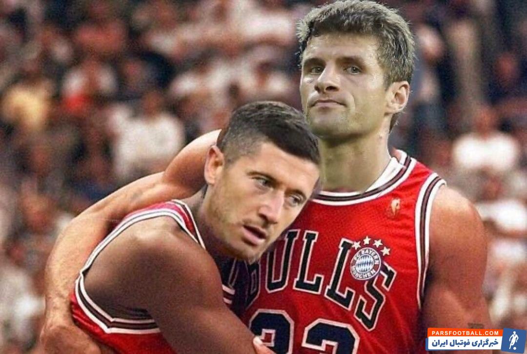 لواندوفسکی ؛ توماس مولر خطاب به لواندوفسکی : بهترین آرزوها را برای آینده تو دارم!