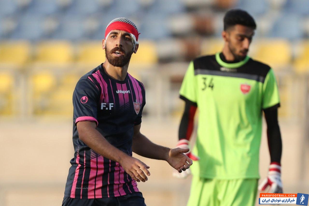 بدنسازی بازیکنان پرسپولیس در سالن وزنه و زمین چمن ؛ وحید امیری تنها غایب سرخپوشان