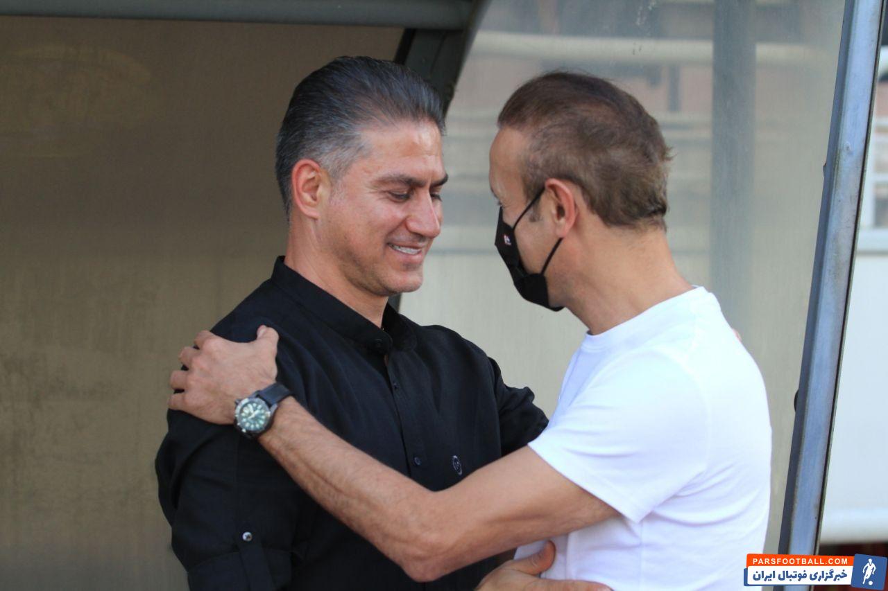 ملاقات یحیی گل محمدی و حمید مطهری ؛ برخورد صمیمانه بعد از جدایی