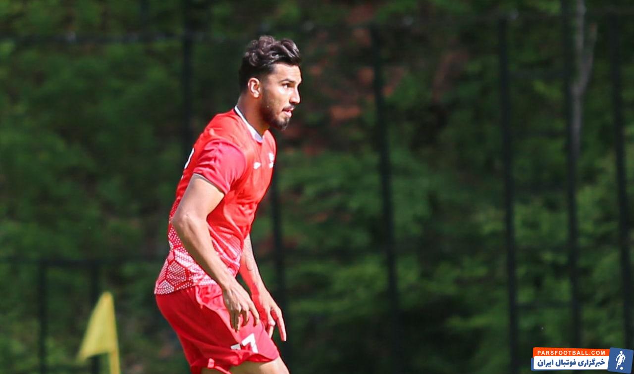 واسعی ؛ گل 30 متری سعید واسعی در دیدار دوستانه تراکتور