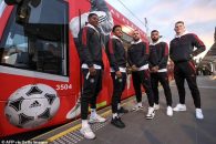 یونایتد ؛ حضور بازیکنان یونایتد در میهمانی