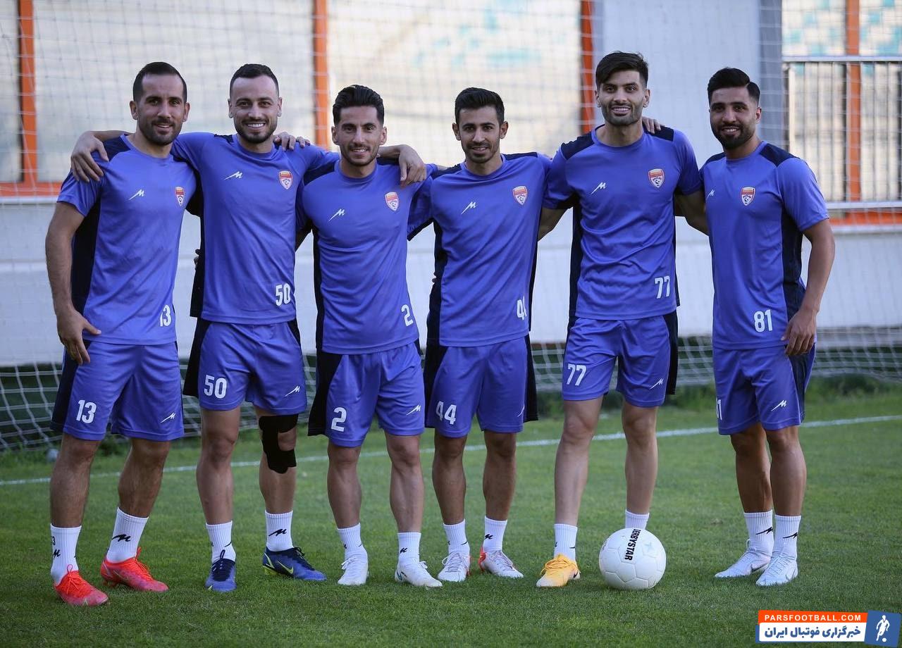 رونمایی از فرشید اسماعیلی در تمرین فولاد خوزستان با حضور ستاره های پرسپولیس