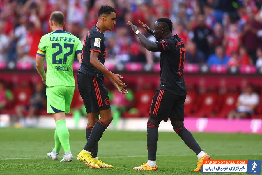 پیروزی بایرن مونیخ برابر ولفسبورگ با 2 گل