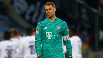 گل آینتراخت فرانکفورت به بایرن مونیخ روی اشتباه مانوئل نویر