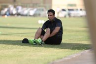 حضور مهدی تارتار بر سر مزار سیروس قایقران