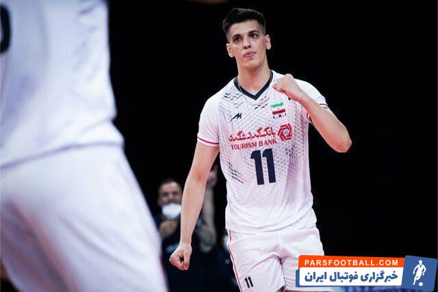 نمایش قابل قبول صابر کاظمی در دیدار ایران و لهستان
