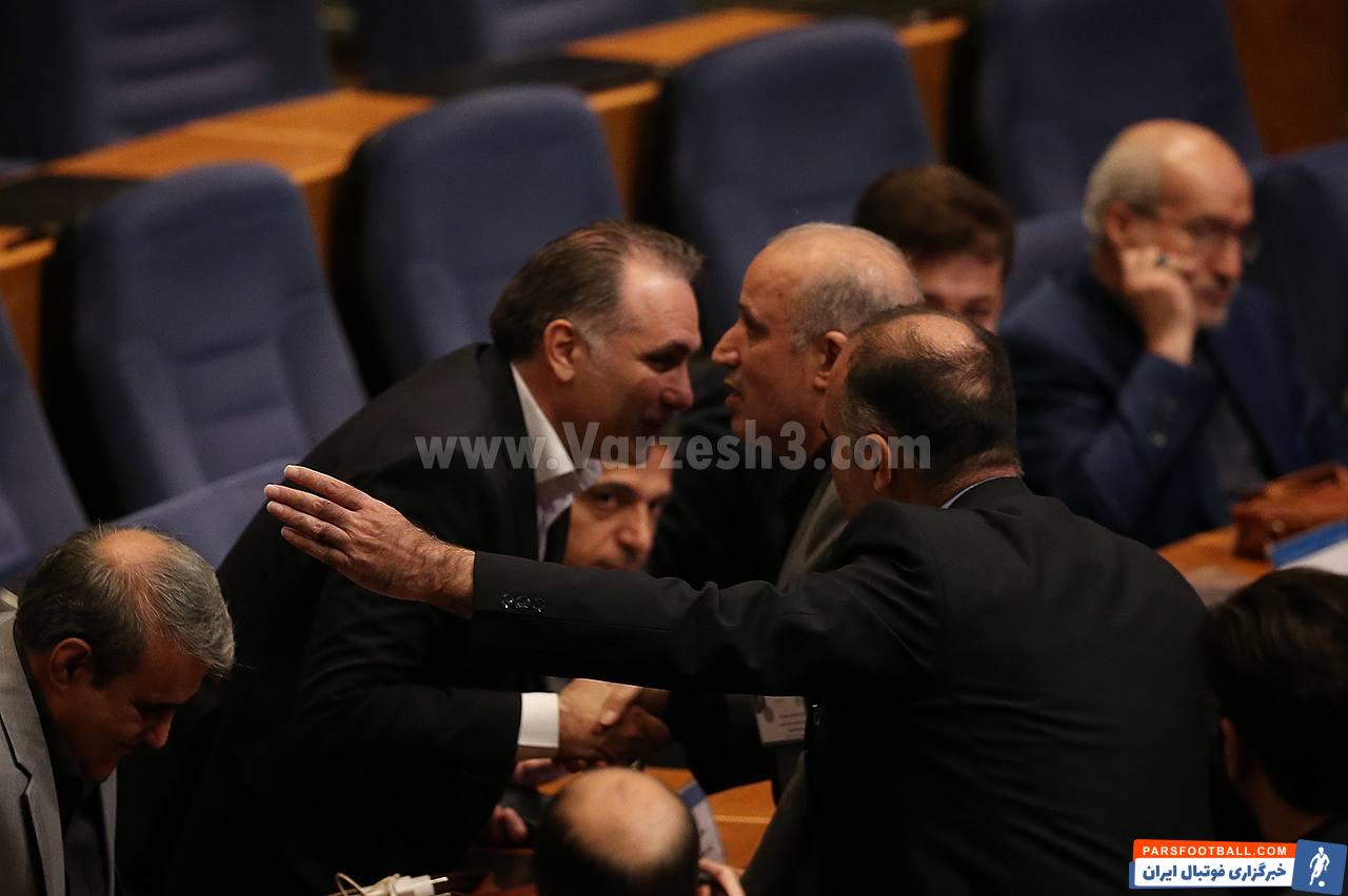 خوش و بش جالب مهدی تاج با میرشاد ماجدی