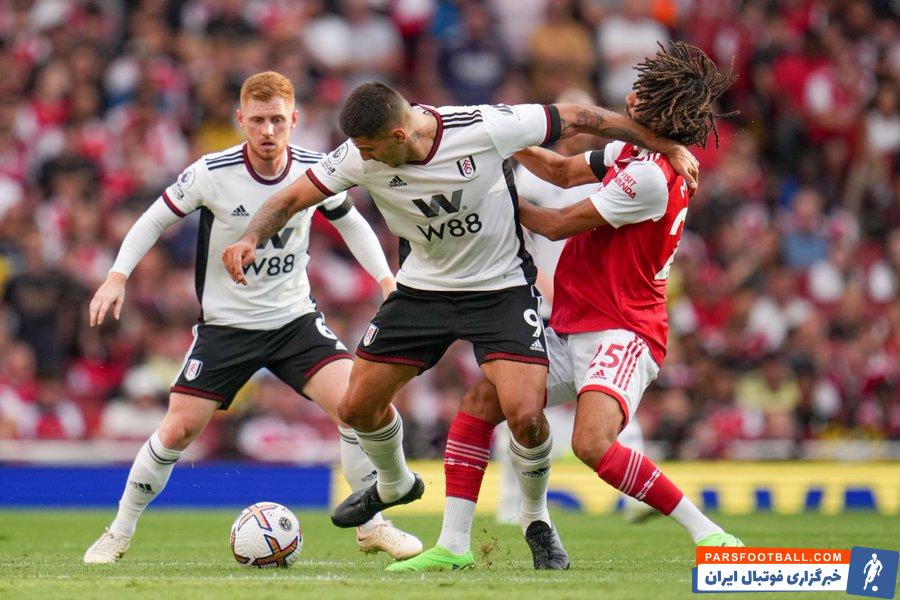 چهارمین پیروزی متوالی آرسنال در لیگ جزیره برابر فولام