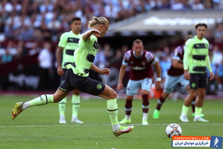 ارلینگ هالند در منچسترسیتی