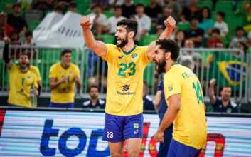 پیروزی بی دردسر برزیل برابر ژاپن در رقابت های والیبال قهرمانی جهان