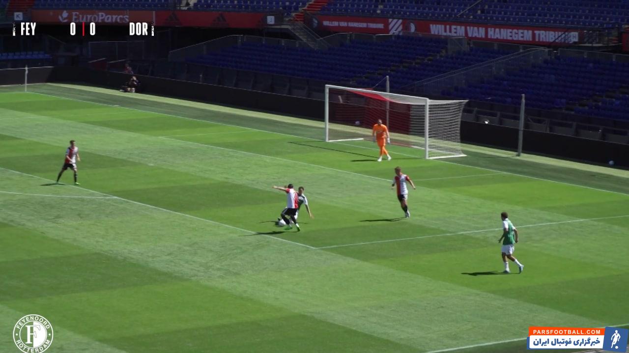 دبل دیدنی علیرضا جهانبخش در دیدار فاینورد و ویتسه