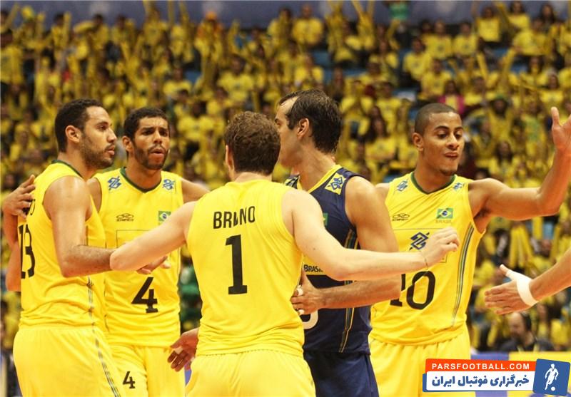 اعلام لیست نهایی تیم ملی والیبال برزیل