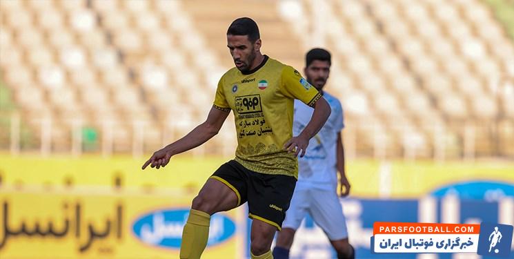 پاس گل زیبای مسعود ریگی در دیدار سپاهان و استقلال