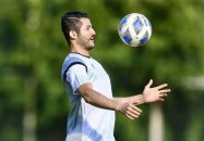 مصدومیت عارف غلامی در تمرین استقلال