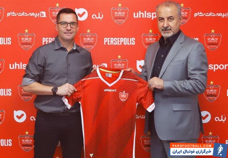 امضای قرارداد اوسمار لاس ویرا مربی برزیلی با پرسپولیس