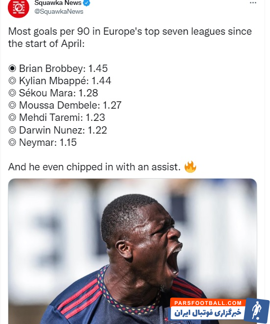 فوتبال اروپا ؛ مهدی طارمی در میان 7 مهاجم خطرناک قاره اروپا