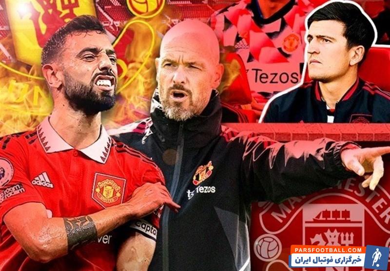 منچستریونایتد ؛ جریمه دویدن 13.8 کیلومتری تن هاخ به بازیکنان