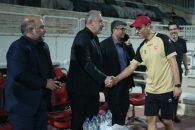 حضور اعضای هیات مدیره پرسپولیس در تمرین سرخپوشان