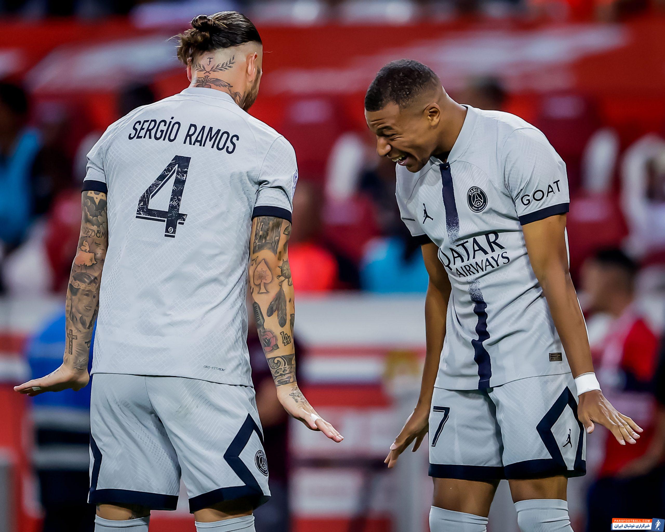 سرخیو راموس در پاری سن ژرمن