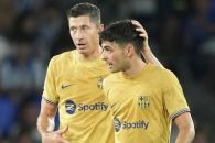 پدری و لداندوفسکی در بارسلونا