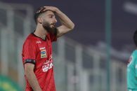 چهره جالب مهدی عبدی در تمرینات پرسپولیس با عینک