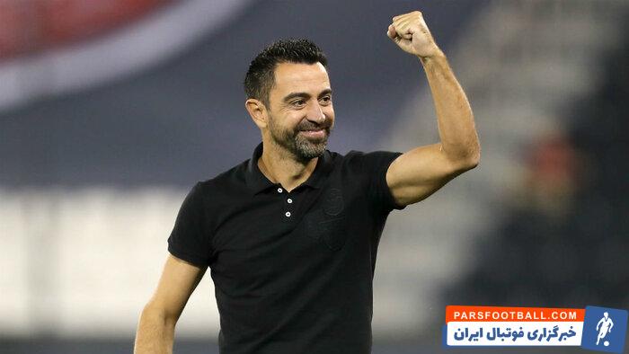 ژاوی در بارسلونا