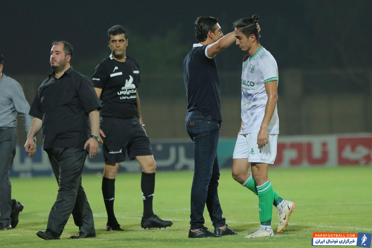 سید محمد احسان حسینی مقابل پرسپولیس