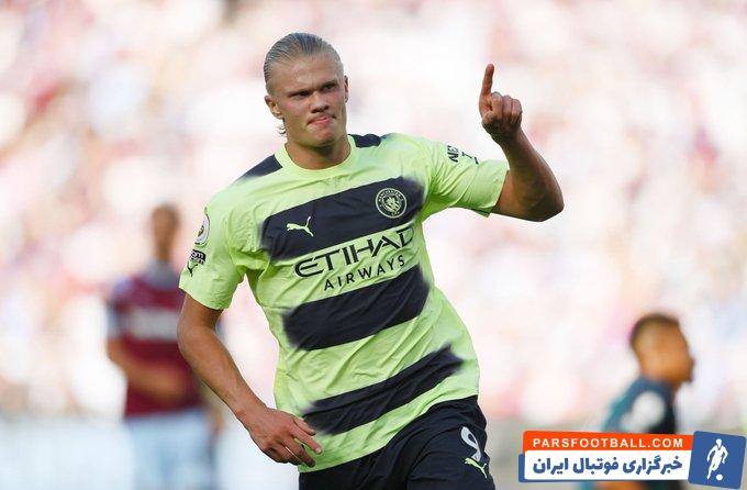 ارلینگ هالند در منچسترسیتی